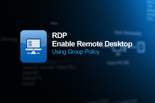 Enable-RDP-via-GPM